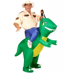 Dino Dinosaurier Huckepackkostüm Carry me Partyzubehör