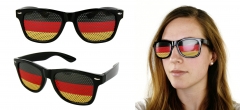 Fan Artikel Deutschland Brille EM WM Fußball Partybrille